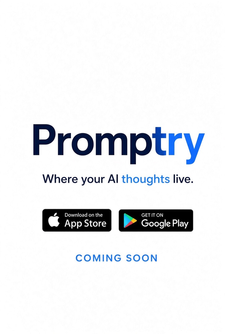 Promptry. Where your AI thoughts live.